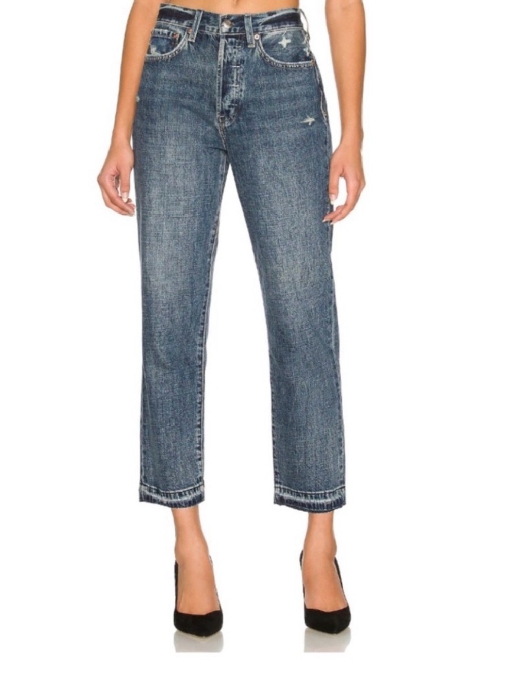 Pistola Charlie High Rise Straight Size 24